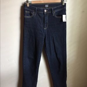 UO BDG girlfriend high rise dark rinse jean